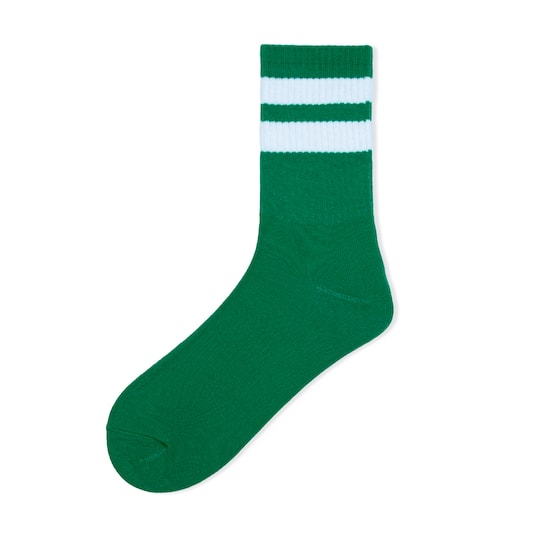 Green Athletic Adult Crew Socks by Celebrate It™